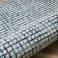 L&R Resources Criss Cross Navy and Ivory 9" x 12" Area Rug, , large
