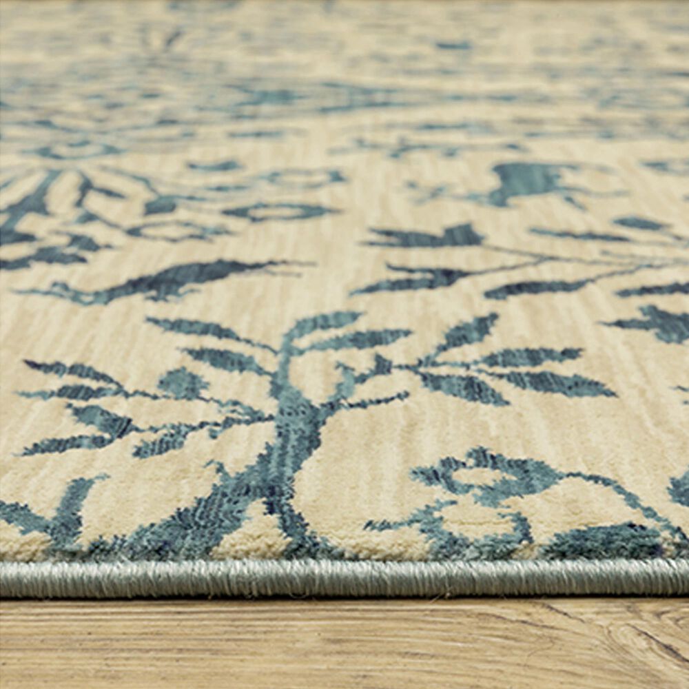 Oriental Weavers Francesca FR08H 2&#39; x 3&#39; Blue Area Rug, , large