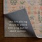 Rifle Paper Co. x Loloi Edinburgh Cream and Multicolor 10" x 14" Area Rug, , large