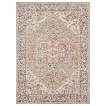 Loloi Faye FAY-01 2"3" x 3"10" Taupe and Denim Area Rug, , large