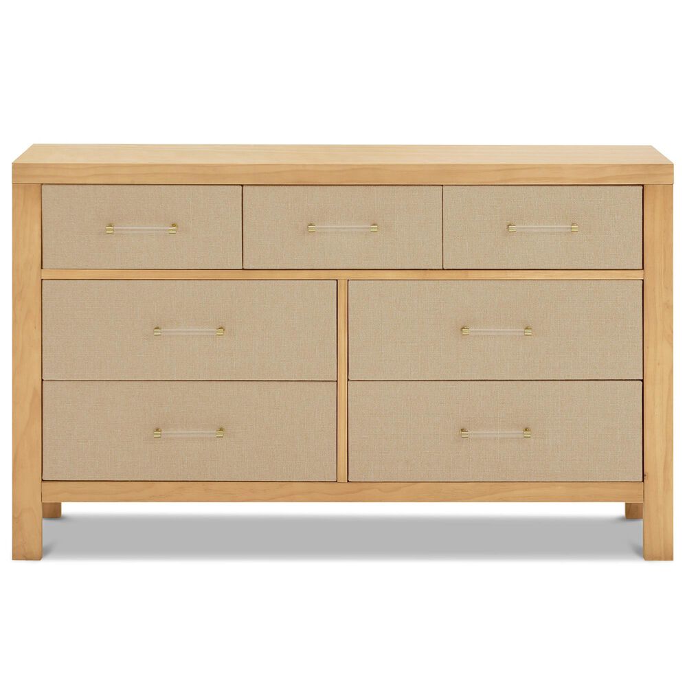 New Haus Eloise 7-Drawer Dresser in Honey, , large