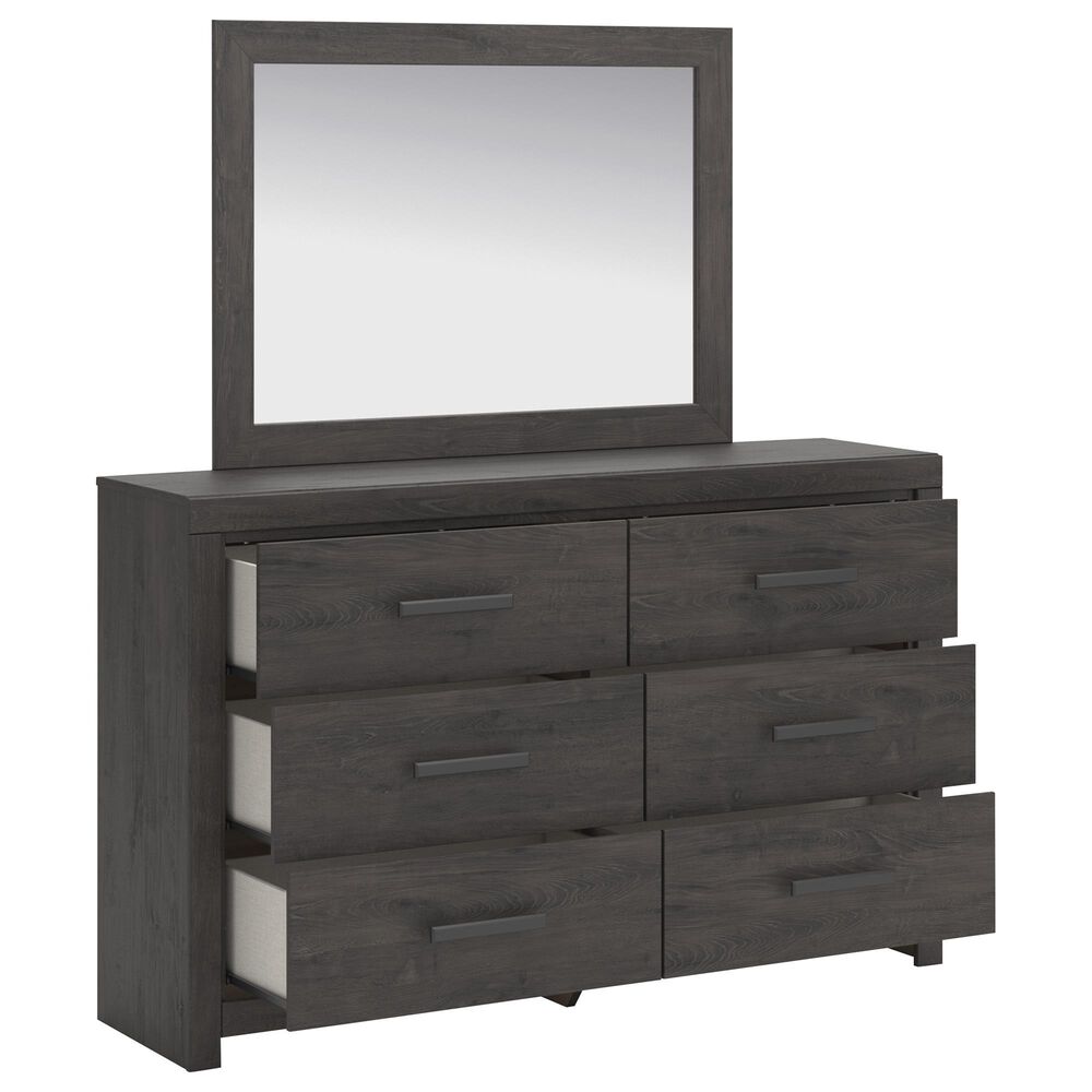 Ashley Prendonea 4-Piece Twin Bedroom Set in Dark Charcoal, , large
