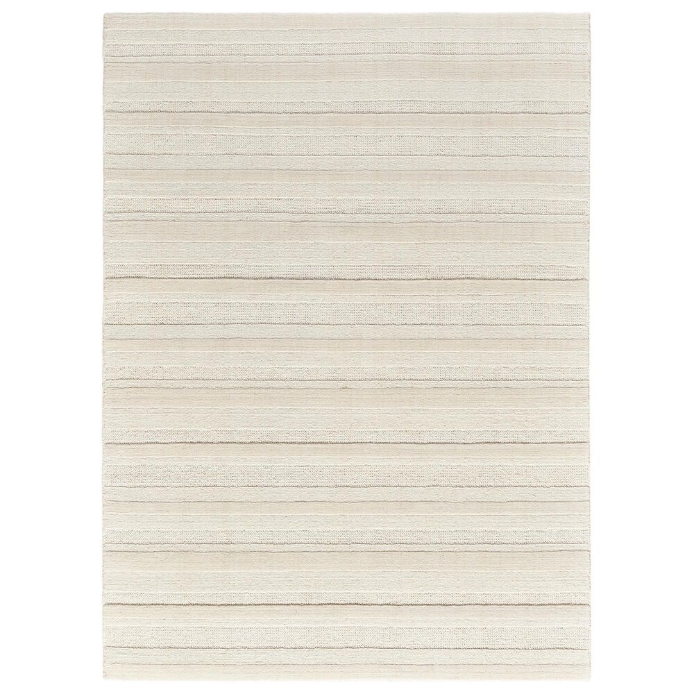 Nourison Pure Multi Weave Ivory 4" x 6" Area Rug, , large