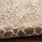 Nourison Desire Camel and Silver 6" x 9" Area Rug, , large