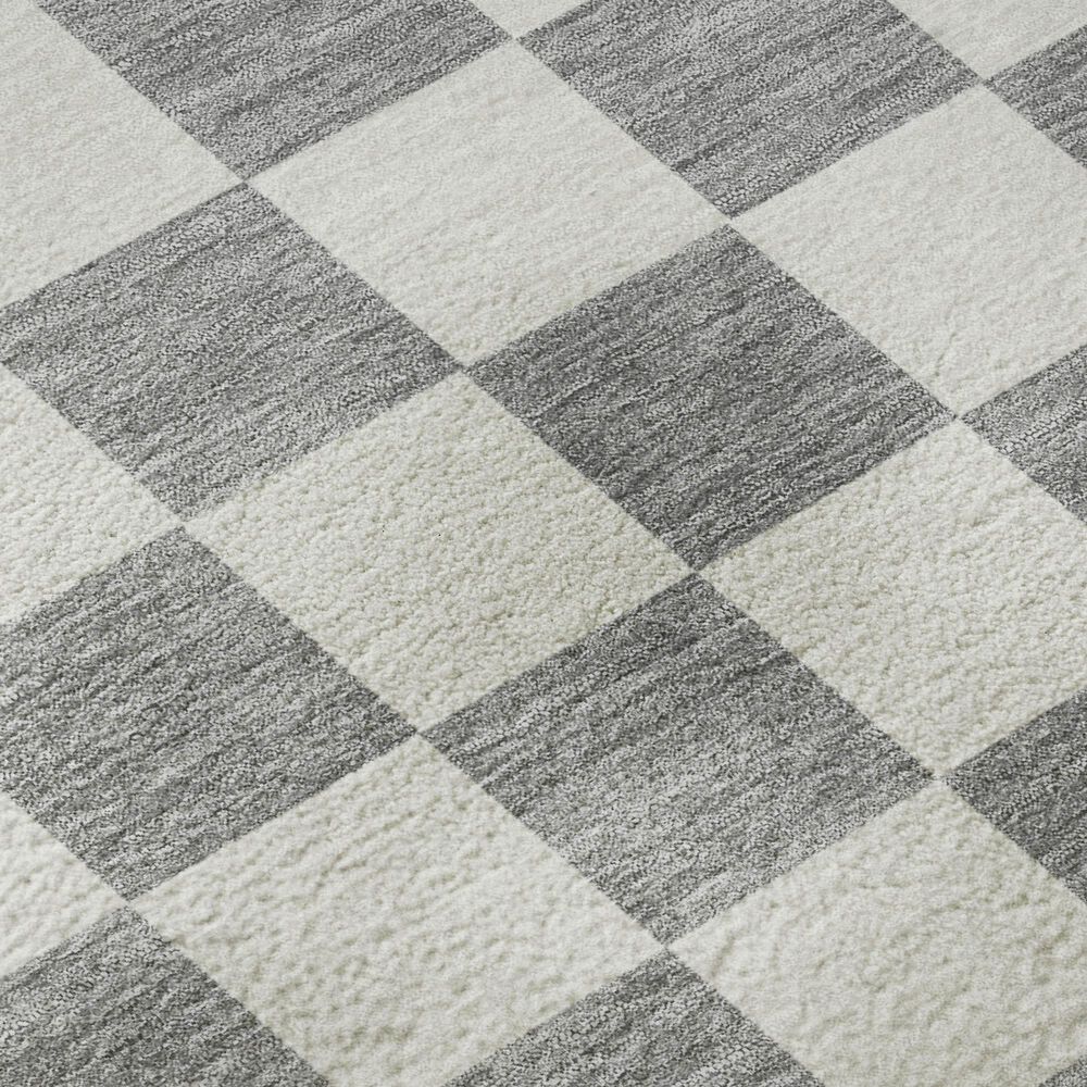 Dalyn Rug Company The Reserve TR7 Gray 2&#39;3&quot; x 7&#39;6&quot; Indoor/Outdoor Runner, , large