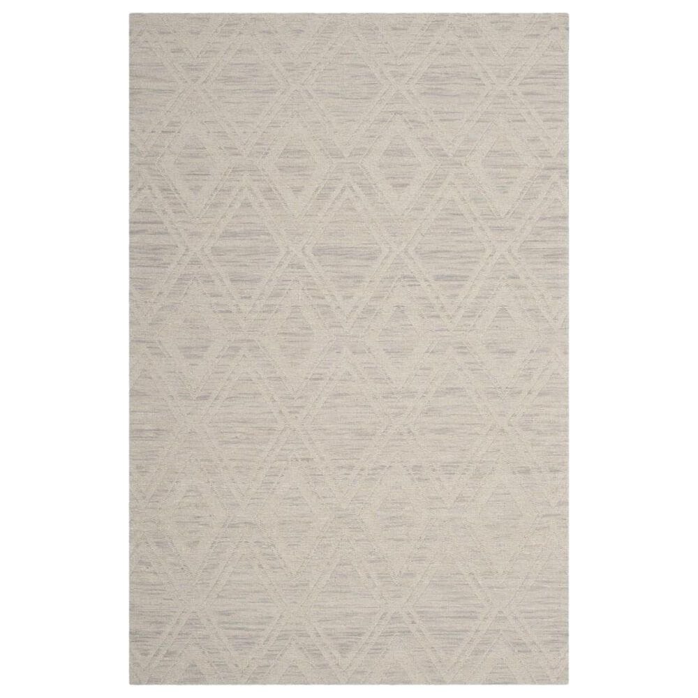 Safavieh Marbella 3" x 5" Silver and Ivory Area Rug, , large
