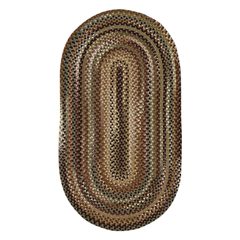 Capel Gramercy 0070 3" x 5" Oval Sage Area Rug, , large