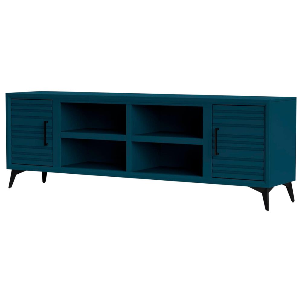 Legends Home Malibu 78" TV Console in Denim Blue, , large