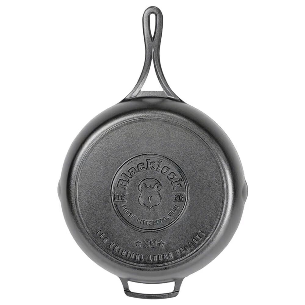 Lodge Blacklock 12&quot; Triple Seasoned Cast Iron Skillet in Black, , large