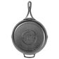 Lodge Blacklock 12" Triple Seasoned Cast Iron Skillet in Black, , large
