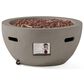 Hearth and Haven Outdoor Bowl-Shaped Propane Fire Pit with 40,000 BTU Output in Light Gray, , large