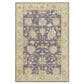 Dalyn Rug Company Hatay HY2 3" x 5" Eggplant Area Rug, , large