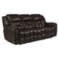 Oxford Furniture Cheers Power Reclining Sofa with Power Headrest in Cowboy Dark Brown, , large