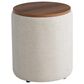 Lifestyle Solutions Avery 2-Piece Nested Storage Ottoman in Linen, , large