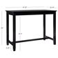 Linon Home Decor Claridge Counter Height Pub Table in Jet-Black - Table Only, , large