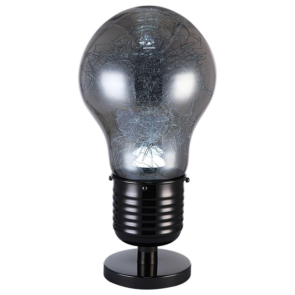Anthony California 22" Table Lamp in Black Nickel, , large