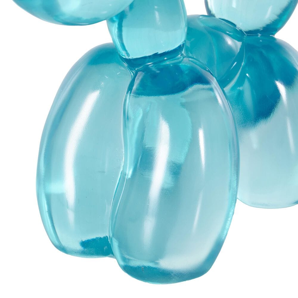 Maple and Jade Dog Tinted Balloon Decorative Sculpture in Light Blue, , large