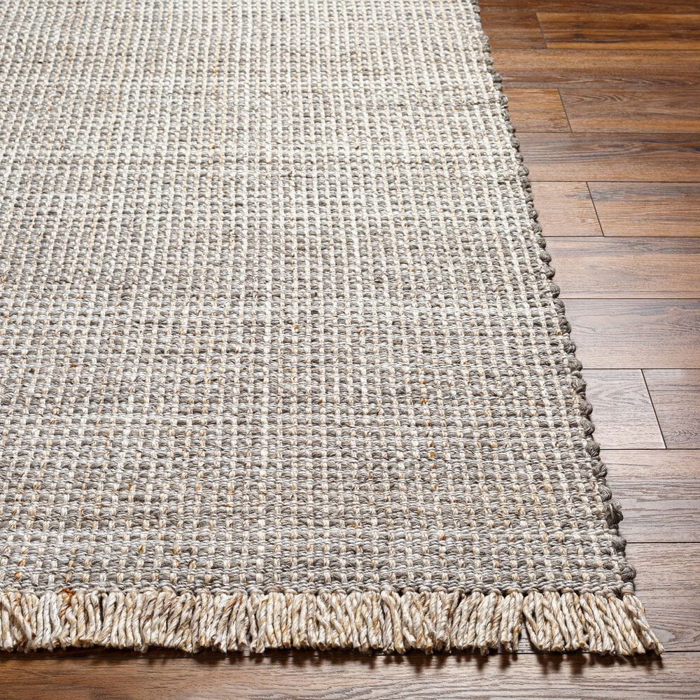 Surya Sara SRU-2302 2&#39; x 3&#39; Gray, Brown, Black, Cream, Dark Brown Area Rug, , large