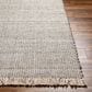 Surya Sara SRU-2302 2" x 3" Gray, Brown, Black, Cream, Dark Brown Area Rug, , large