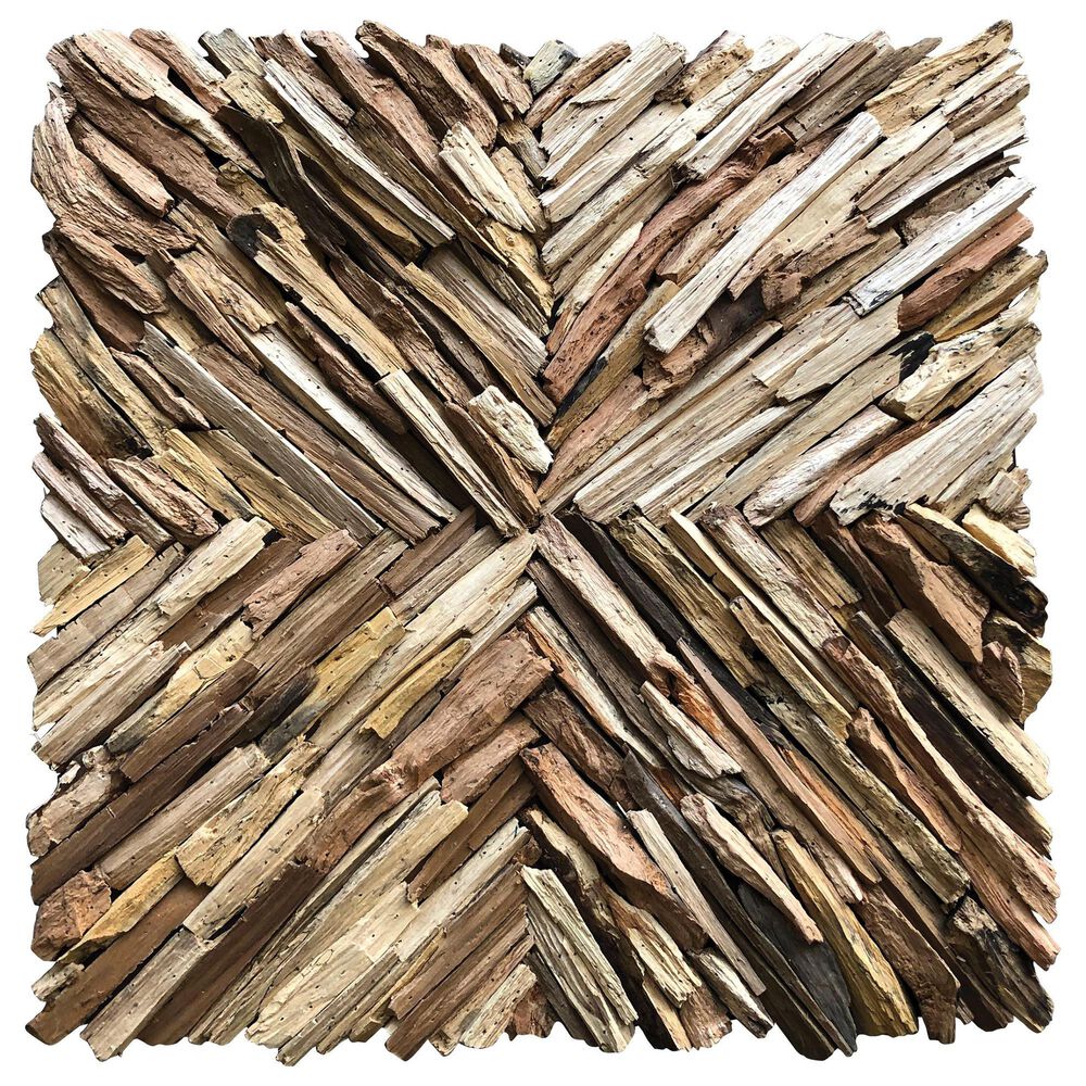 Uttermost Outland 24" x 24" Wall Decor in Natural, , large