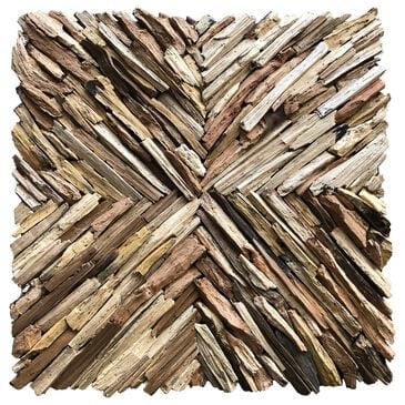 Uttermost Outland 24" x 24" Wall Decor in Natural, , large