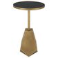 Uttermost Comet Accent Table in Black and Antique Bronze, , large