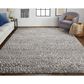 Feizy Rugs Vancouver 6"7" x 9"6" Beige and Charcoal Area Rug, , large