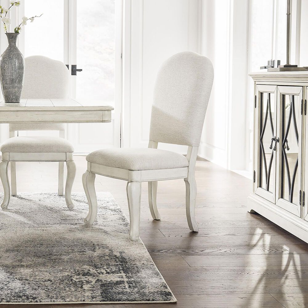 Ashley Arlendyne Side Chair in Antique White &#40;Set of 2&#41;, , large
