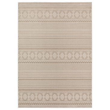 Dalyn Rug Company Rhodes RR2 9" x 13" Taupe Area Rug, , large