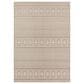 Dalyn Rug Company Rhodes RR2 9" x 13" Taupe Area Rug, , large