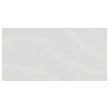 Emser Genesis White 12" x 23" Glazed Ceramic Tile, , large