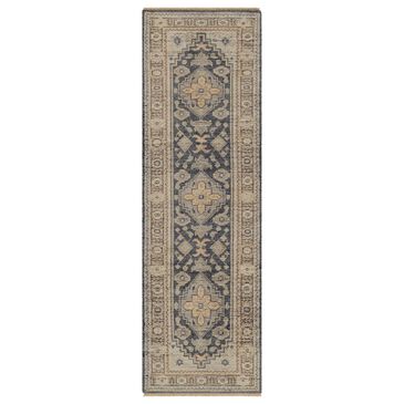 Surya Carpet, Inc. Reign 2"6" x 10" Black, Charcoal, Medium Gray, Light Beige and Tan Runner, , large