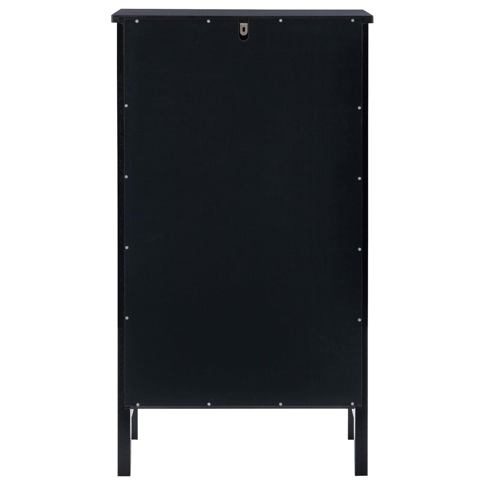 Linon Home Decor Fetti Small Cabinet in Black, , large