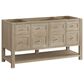 James Martin Vanities Breckenridge 60" Single Bathroom Vanity Cabinet in Whitewashed Oak, , large
