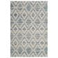 Safavieh Marbella 4" x 6" Dark Blue and Ivory Area Rug, , large
