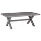 Ashley Half Moon Beach Rectangular Cocktail Table in Gray, , large