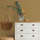Tempaper Homestead Floral 198" x 20.5" Peel and Stick Wallpaper in Metallic Marigold, , large