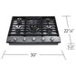 Samsung Bespoke 2-Piece Kitchen Package with Bespoke 30" Combination Wall Oven and 30" Gas Cooktop in Stainless Steel, , large