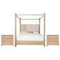 Hooker Furniture Retreat 3-Piece King Bedroom Set with 2-Nightstand in Dune, , large