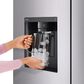 LG 25.5 Cu. Ft. 3-Door French Door Refrigerator with Ice and Water Dispenser in Noble Steel, , large