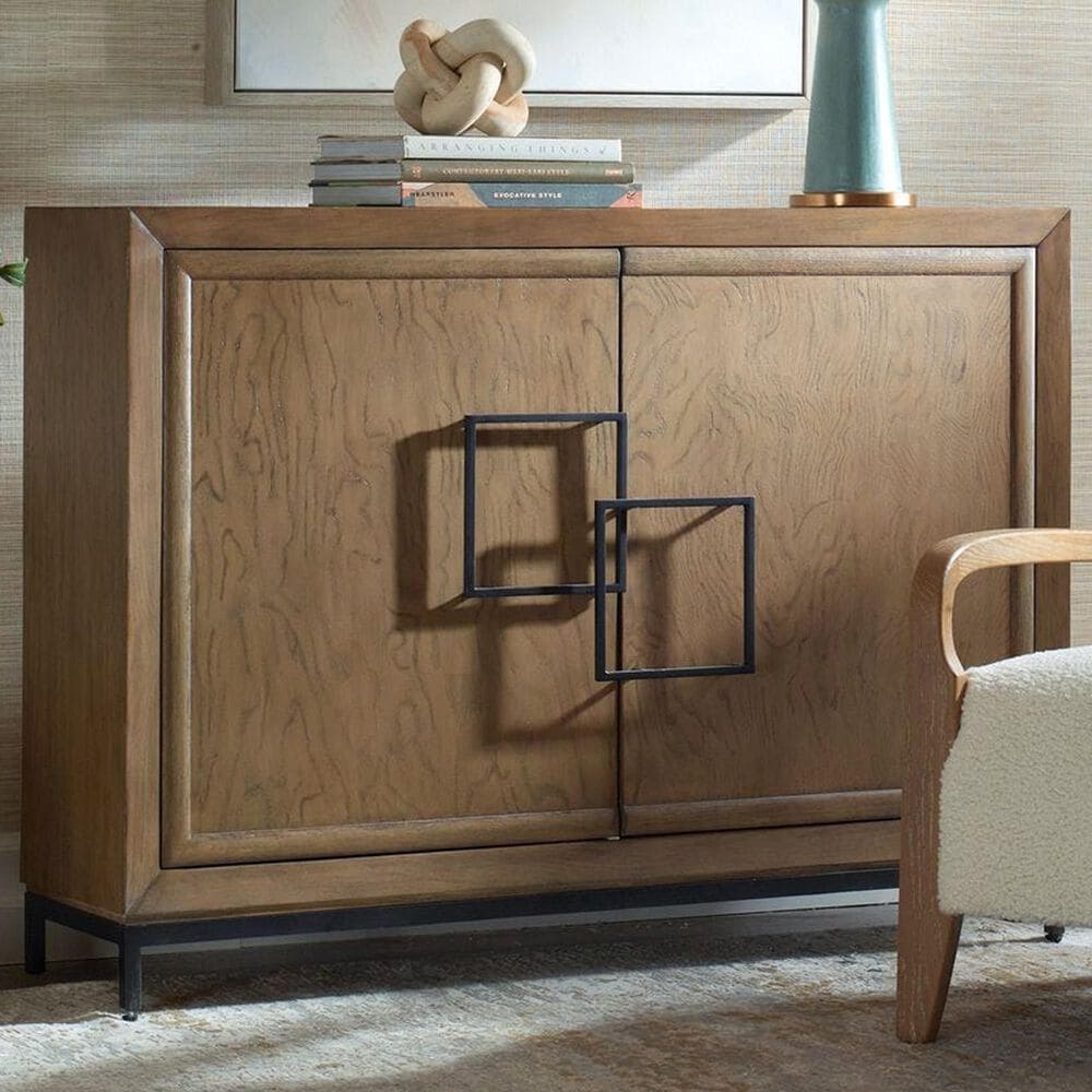 Uttermost Paltrow 2-Door Media Storage in Bronze and Brown, , large