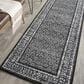 Safavieh Adirondack ADR110A-218 2"6" x 18" Black/Silver Runner, , large