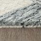 Feizy Wallace WAL8A42F Gray 5" x 8" Area Rug, , large