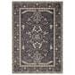 Rifle Paper Co. x Loloi Fiore FIO-01 7"10" x 10" Charcoal and White Area Rug, , large