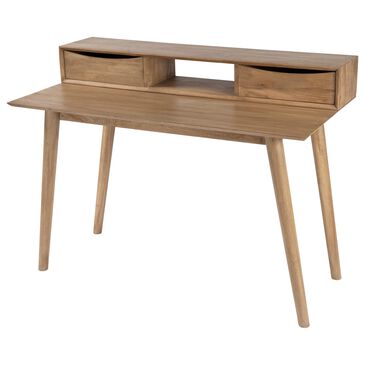 Butler Serafimida Writing Desk in Natural Wood, , large