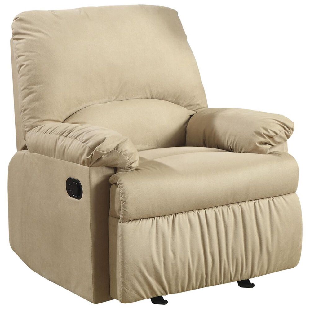 Pacific Landing Manual Glider Recliner in Brown, , large
