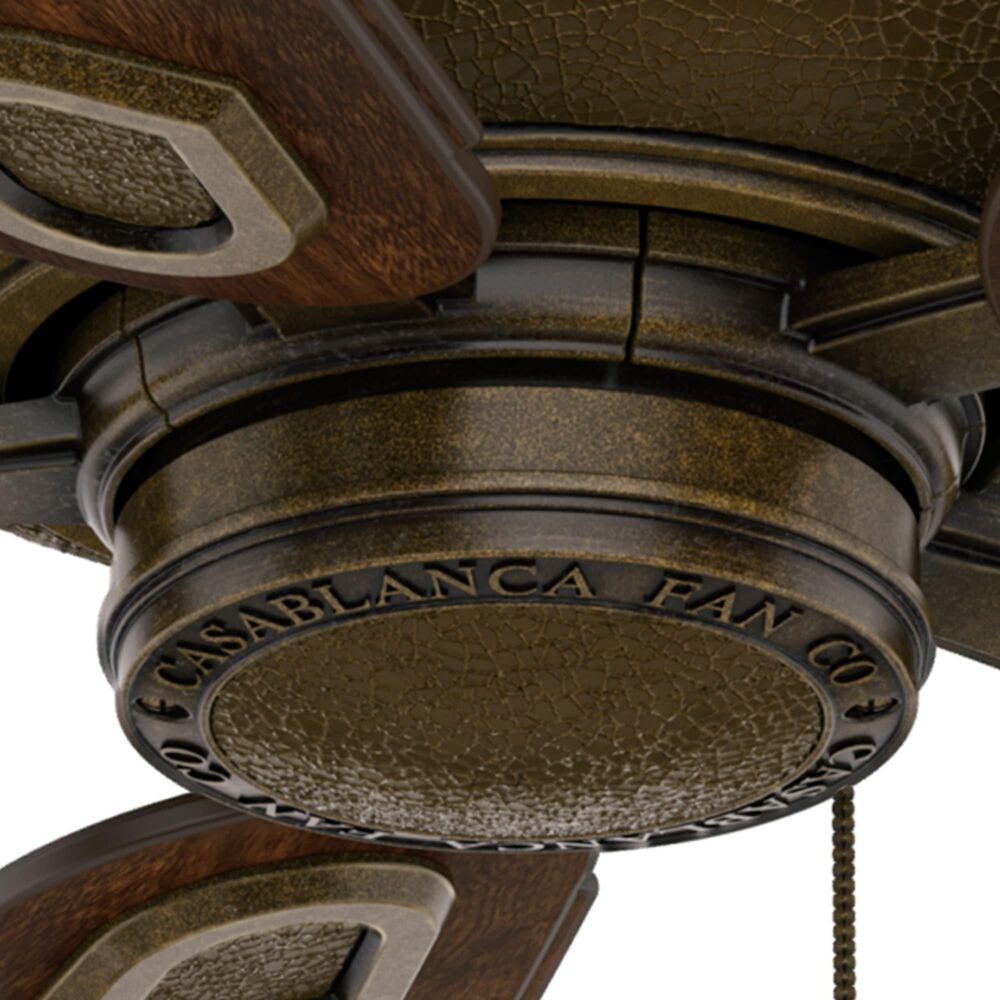 Hunter Heritage 60&quot; Outdoor Ceiling Fan in Aged Bronze, , large