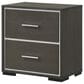 Crown Mark Sharpe Nightstand in Gray Brown, , large