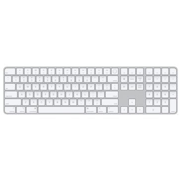 Apple Magic Keyboard with Touch ID and Numeric Keypad for Mac models with Apple silicon - US English - White Keys, , large