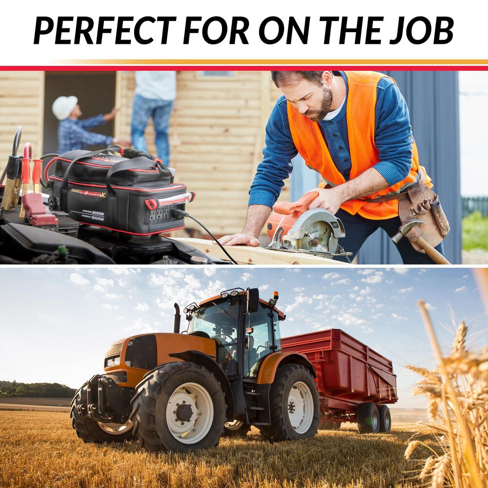 Shark Portable Inverter Generator in Black and Orange, , large